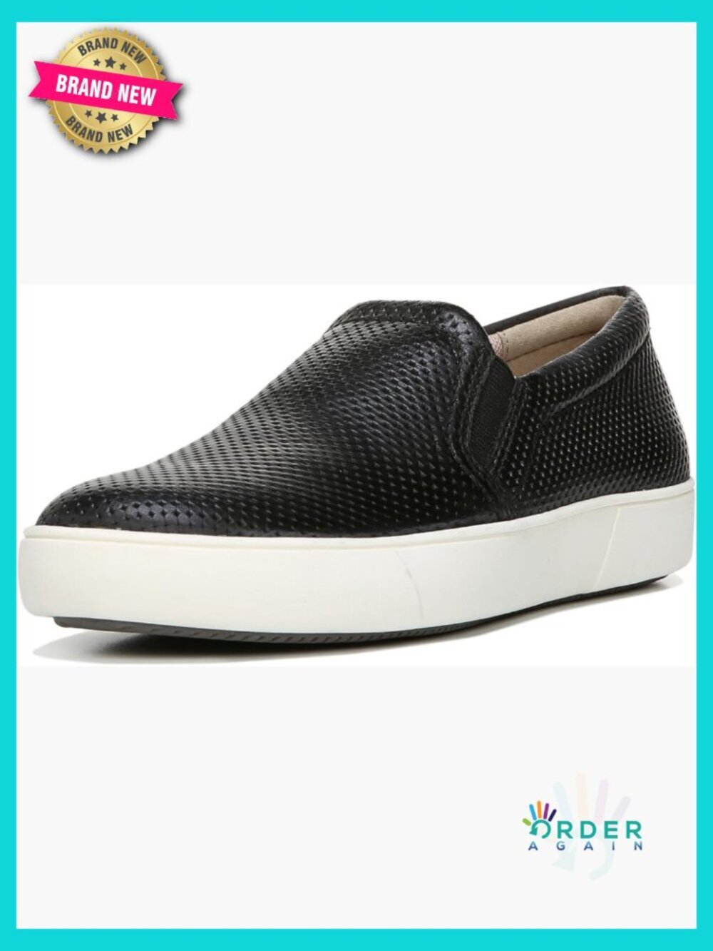 Comfortable Slip-On Sneakers with Contour+ Technology Elastic Goring Panels